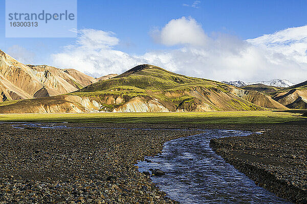 Island  Sudurland  Landmannalauger  Vulkanisches Hochland