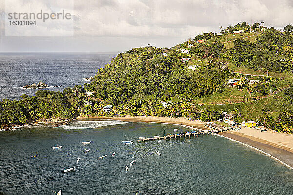 Karibik  Antillen  Kleine Antillen  Trinidad und Tobago  Tobago  Parlatuvier Bay