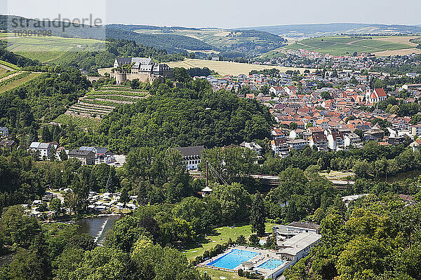 Deutschland  Rheinland-Pfalz  Bad Munster am Stein-Ebernburg  Ebernburg an der Nahe  Freibad