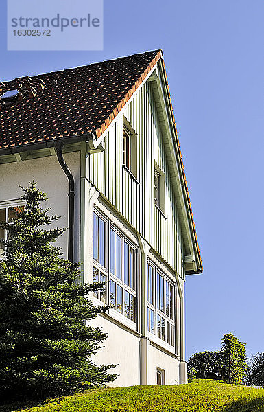 Deutschland  Sachsen  Hinterhermsdorf  Wohnhaus