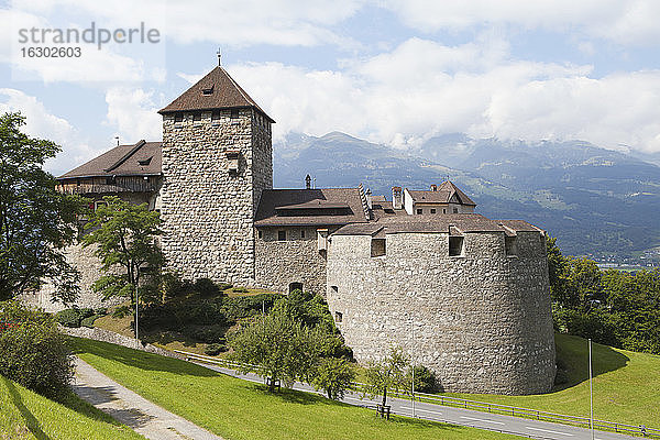 Liechtenstein  Oberland  Vaduz  Schloss Vaduz