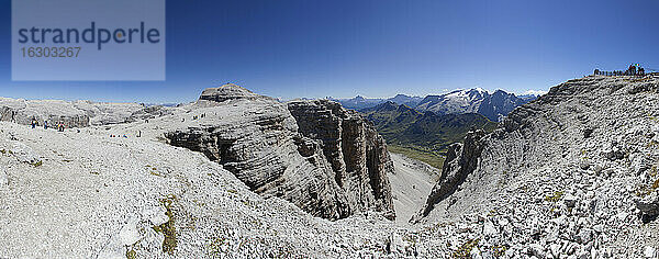 Italien  Trentino  Belluno  Berglandschaft am Pordoijoch