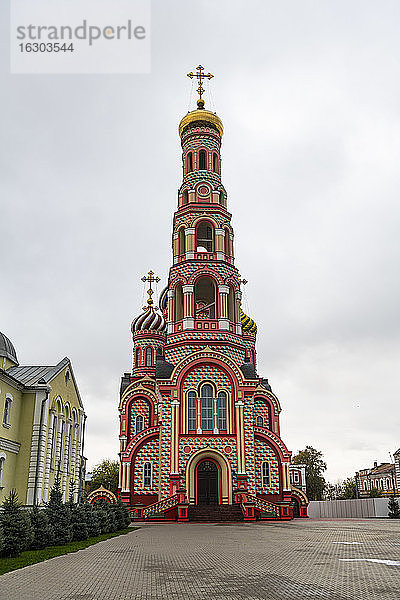Russland  Oblast Tambow  Tambow  Fassade des Himmelfahrtsklosters