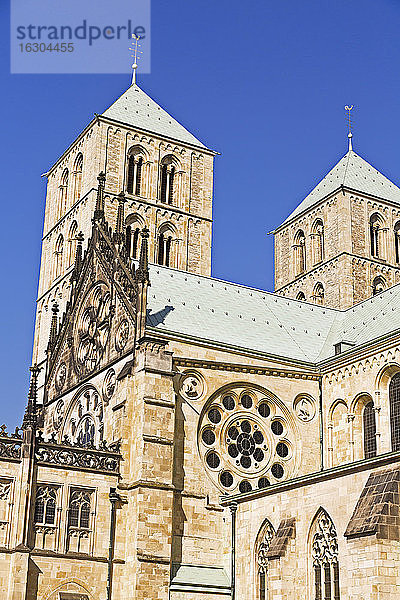 Deutschland  Nordrhein-Westfalen  Münster  Blick auf den Dom
