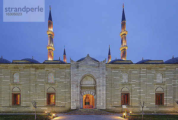 Türkei  Edirne  Außenansicht der Selimiye-Moschee