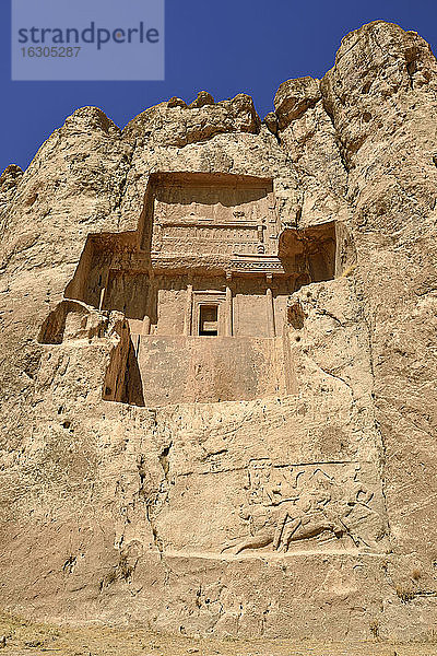 Iran  Naqsh-e Rustam  Grabmal von Darius II