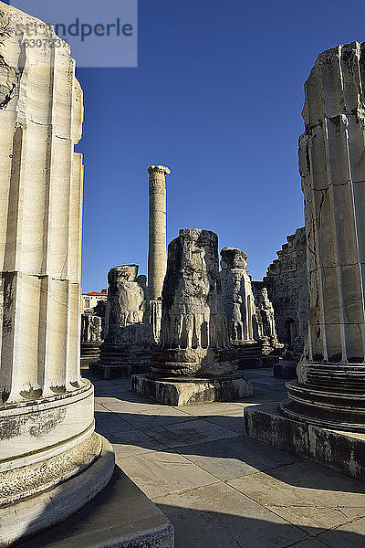 Türkei  Aydin  antiker Apollon-Tempel  archäologische Stätte von Didyma