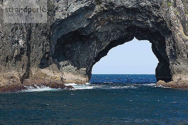 Neuseeland  Nordinsel  Northland  Bay of Islands  Hole in the Rock