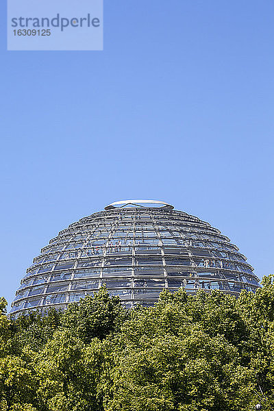 Deutschland  Berlin  Berlin-Tiergarten  Reichstagsgebäude  Kuppel