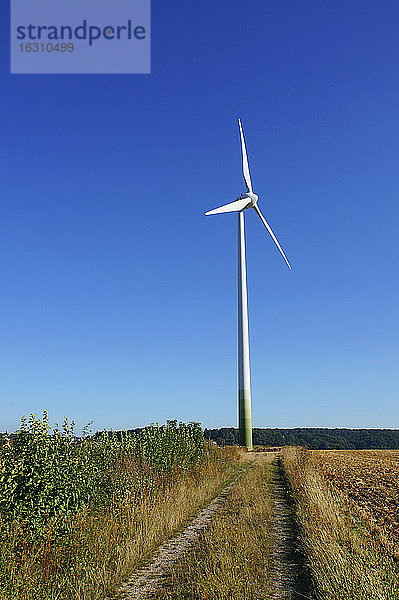 Deutschland  Nordrhein-Westfalen  Herford  Windkraftanlage