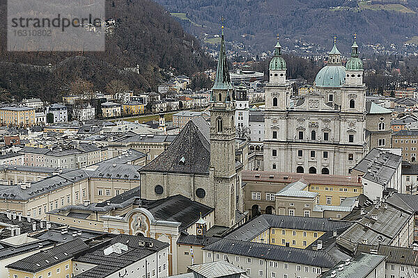 Österreich  Land Salzburg  Salzburg  Altstadt und Salzburger Dom