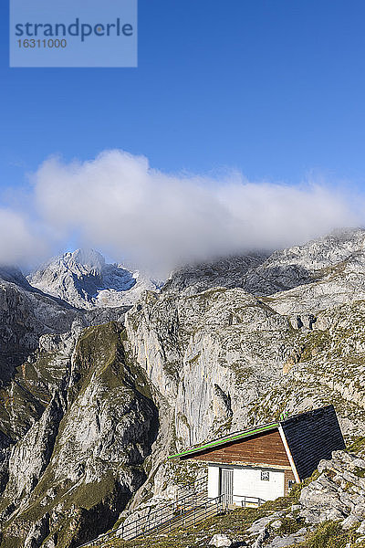 Spanien  Kantabrien  Nationalpark Picos de Europa  Bergstation El Cable