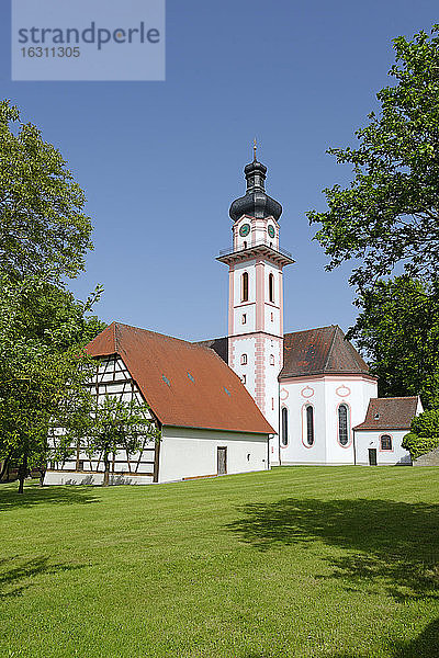 Deutschland  Baden-Württemberg  Laupheim  Pfarrkirche St. Petrus und Paulus
