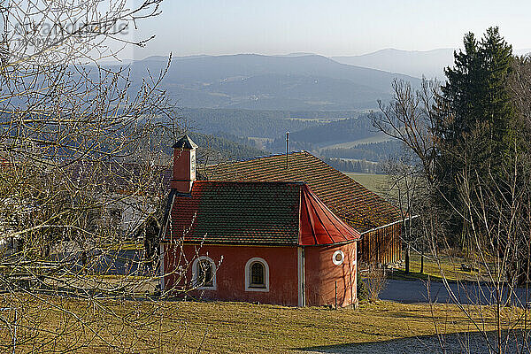 Deutschland  Bayern  Kapelle in Unterdornbach