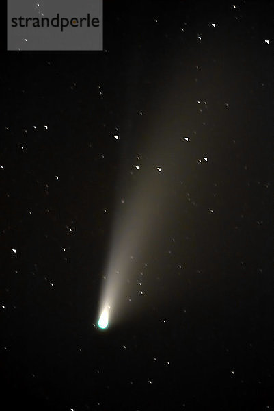 NeoWise-Komet des Jahres 2020  der laut NASA erst in fast 7000 Jahren wiederkehren wird  Chino Valley  Arizona  Vereinigte Staaten von Amerika  Nordamerika