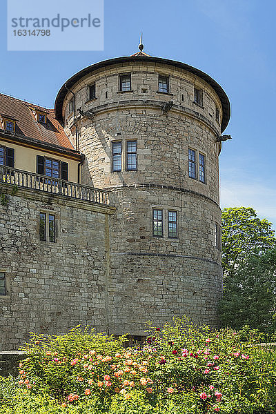 Schloss Hohentuebingen  Tübingen  Baden-Württemberg  Deutschland  Europa