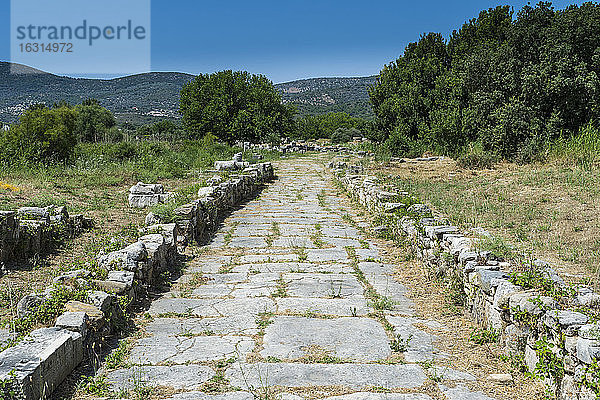 Heraoin von Samos  UNESCO-Weltkulturerbe  Samos  Griechische Inseln  Griechenland  Europa