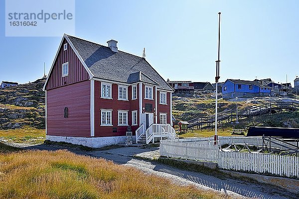 Knud Rasmussen Museum  Ilulissat  Westgrönland  Grönland  Nordamerika