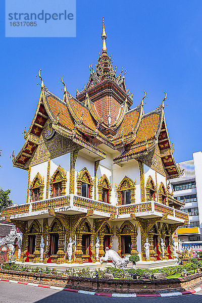 Tempelanlage Wat Phan On  Chiang Mai  Nordthailand  Thailand  Südostasien  Asien
