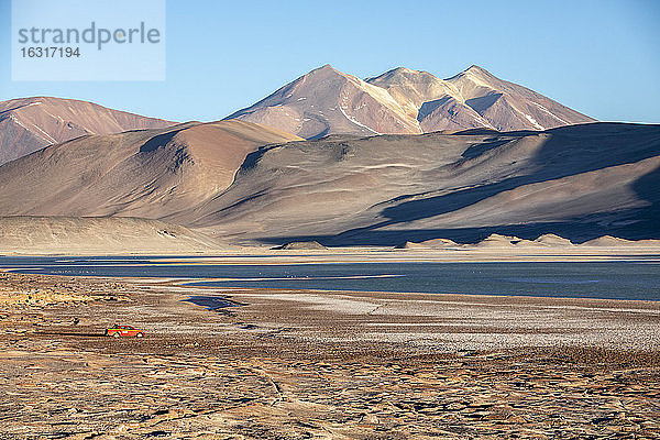 Salar de Aguas Calientes  Los Flamencos National Reserve  Region Antofagasta  Chile  Südamerika