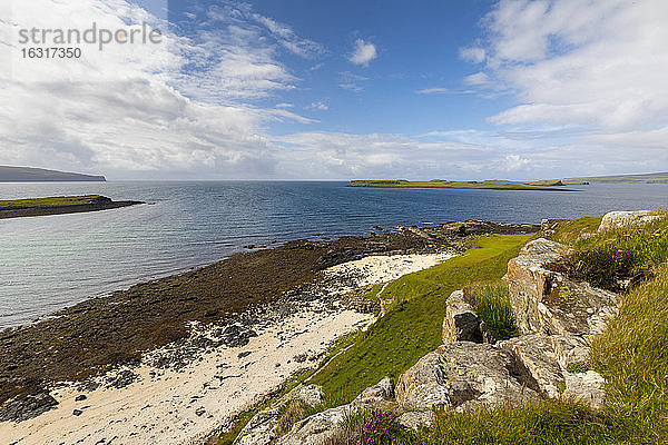 Claigan Coral Beach  Isle of Skye  Innere Hebriden  Highlands and Islands  Schottland  Vereinigtes Königreich  Europa