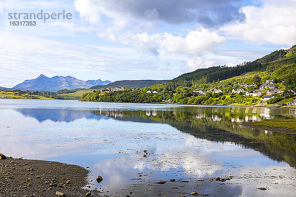 Loch Portree  Isle of Skye  Innere Hebriden  Highlands and Islands  Schottland  Vereinigtes Königreich  Europa