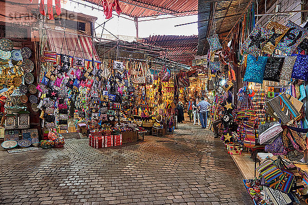 Marktstand  Marrakesch  Marokko  Afrika