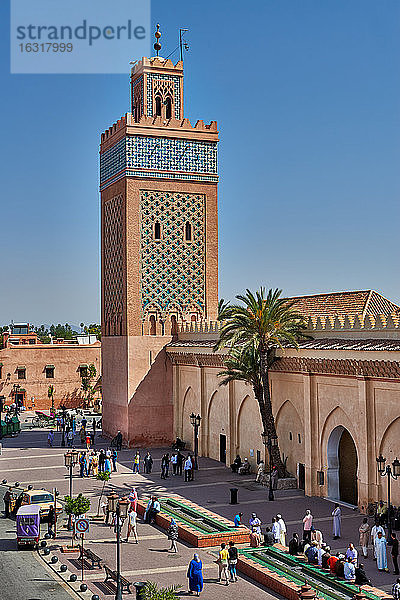 Moschee Moulay El Yazid  Marrakesch  Marokko  Afrika