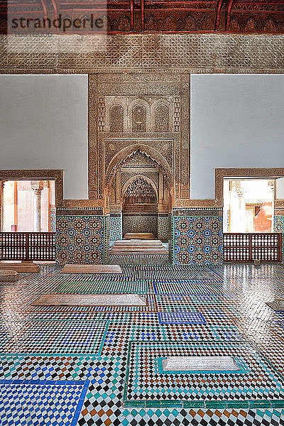 Saddier-Gräber  Marrakesch  Marokko  Afrika