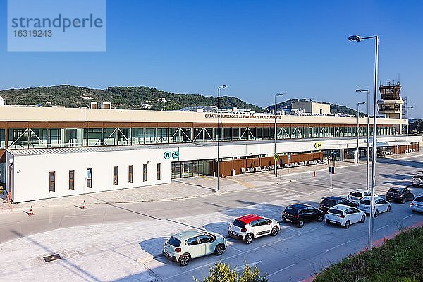 Terminal Flughafen Skiathos (JSI)  Skiathos  Griechenland  Europa