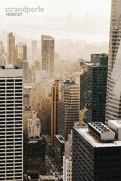 Hochhäuser  New York City  New York  USA