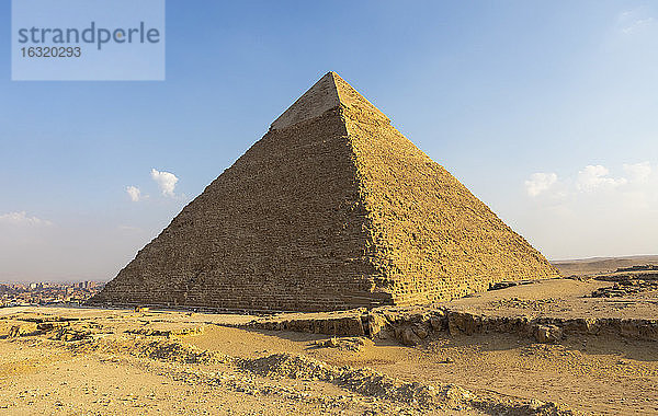 Pyramide von Gizeh  Kairo  Ägypten