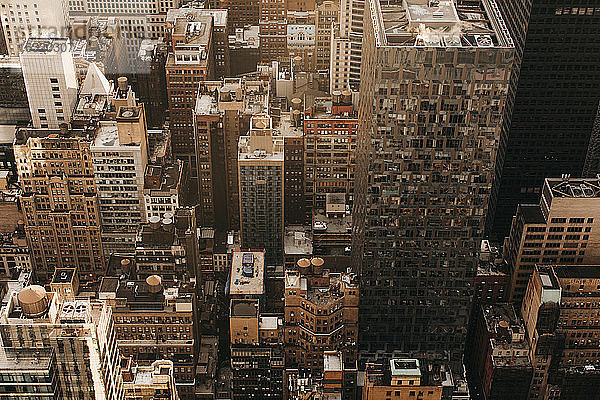 Luftaufnahme Stadtbild  New York City  New York  USA
