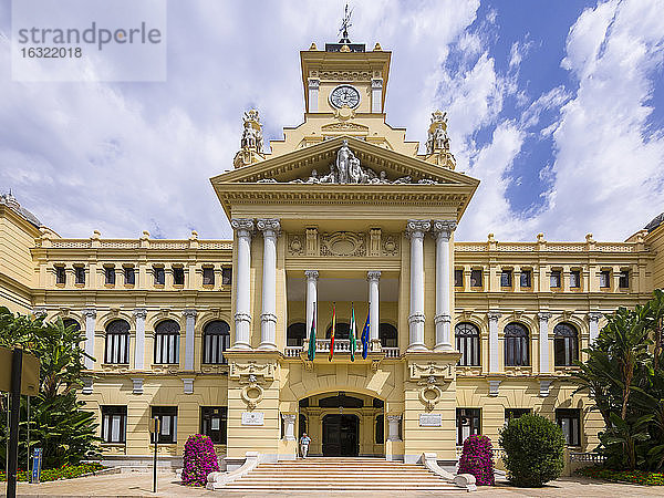 Spanien  Malaga  Rathaus