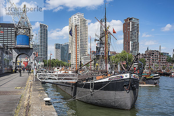 Niederlande  Rotterdam  Alter Hafen und Hafenmuseum