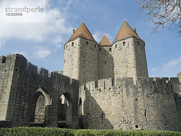 Frankreich  Carcassonne  Schloss von Carcassonne