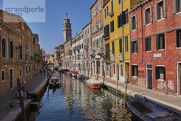 Italien  Venedig  Kanal in Cannaregio