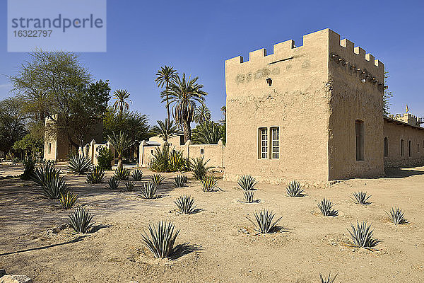 Afrika  Namibia  Kunene-Region  Sesfontein  ehemaliges Fort Sesfontein  Lodge