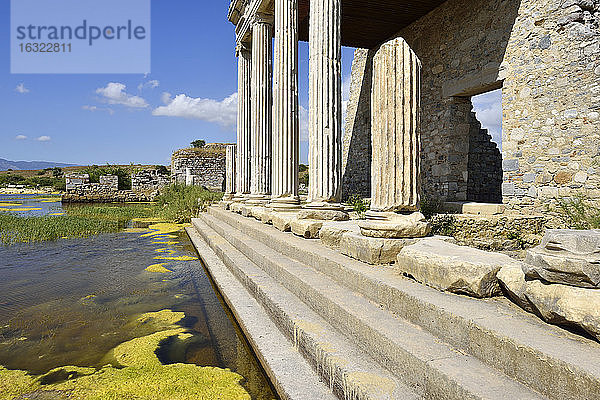 Türkei  Provinz Aydin  Karien  Antiker Hafen von Milet