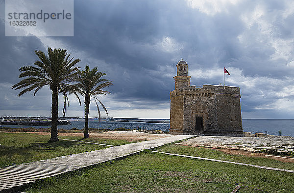Spanien  Menorca  Ciudadela  Burg Sant Nicolau