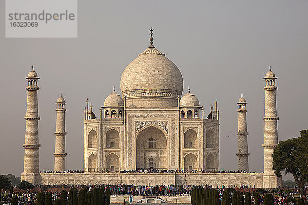 Indien  Uttar Pradesh  Agra  Taj Mahal