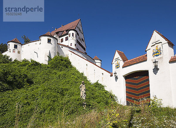 Deutschland  Leipheim  Blick auf Schloss Leipheim