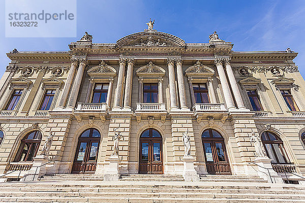 Schweiz  Genf  Place Neuve  Opernhaus