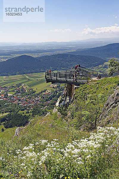 Österreich  Niederösterreich  Skywalk an der Hohen Wand