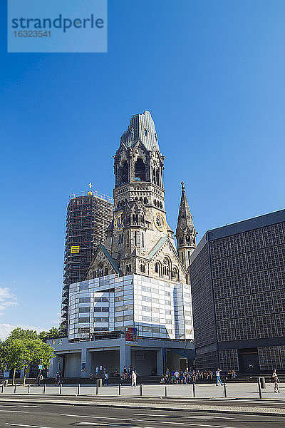 Deutschland  Berlin  Charlottenburg  Breitscheidplatz  Kaiser-Wilhelm-Gedächtniskirche