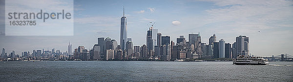 USA  New York City  Skyline