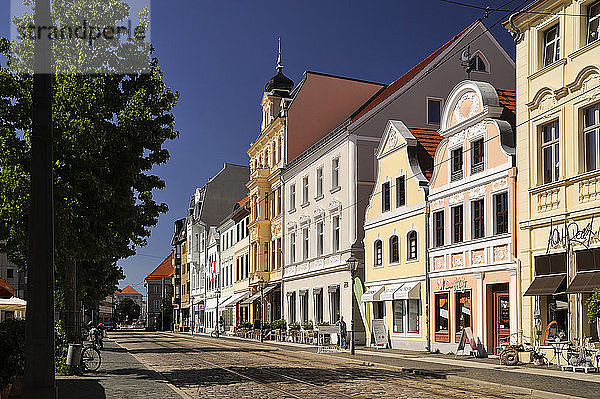Deutschland  Brandenburg  Cottbus  Historische Gebäude am Altmarkt