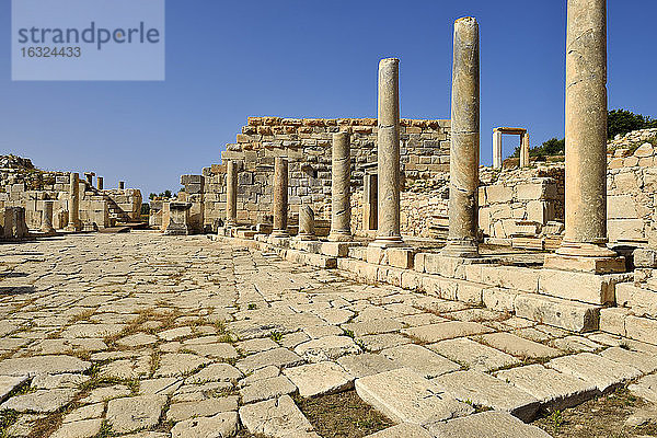 Türkei  Provinz Antaly  Lykien  Antike Agora an der archäologischen Stätte von Patara