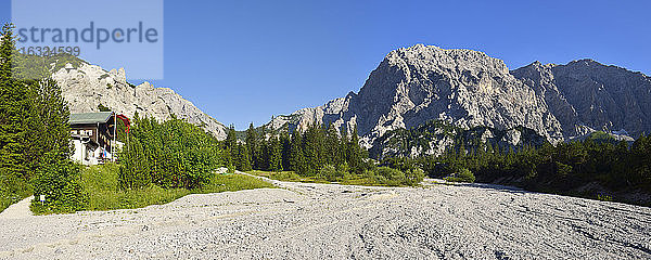 Deutschland  Bayern  Nationalpark Berchtesgaden  Wimbach Gries Hütte am Trischübelpass