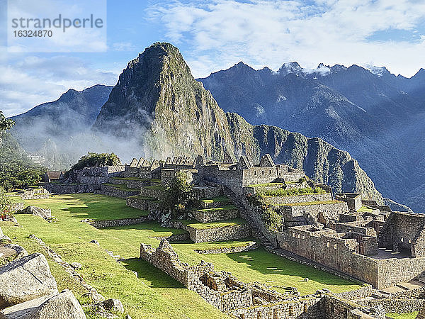 Peru  Ruinenstadt Machu Picchu